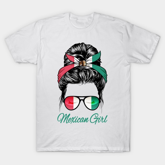 Mexican Girl T-Shirt by PnJ